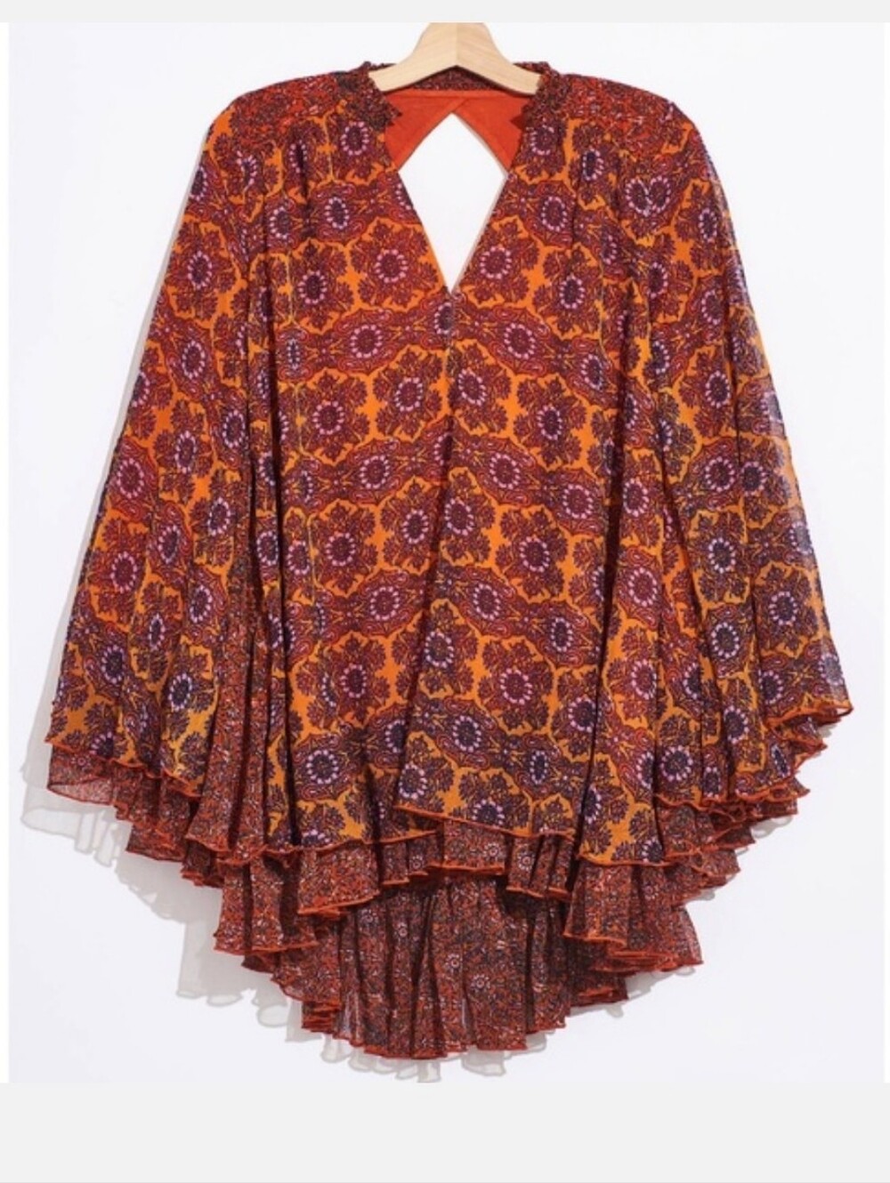 Free People Gabi Tunic Trapeze Dress Size S